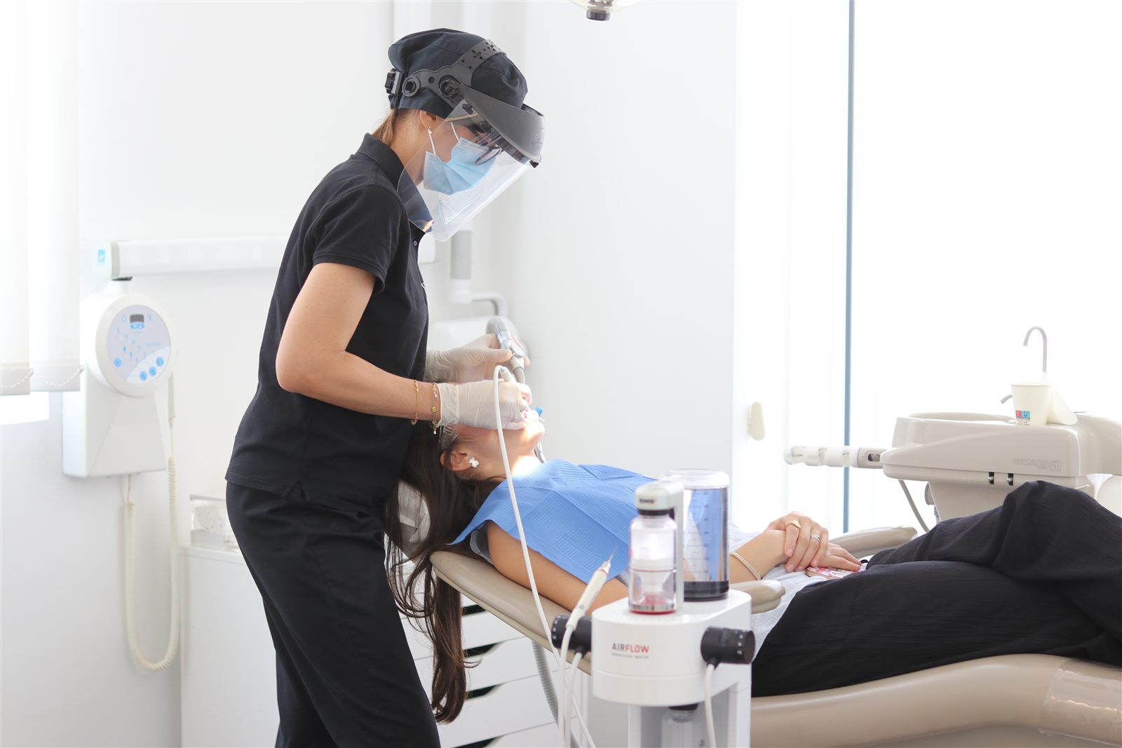 Consulta de higiene oral na Clínica Pedral.