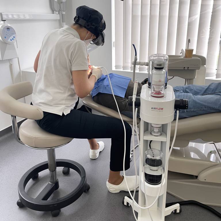 Tratamento Airflow na Clínica Pedral